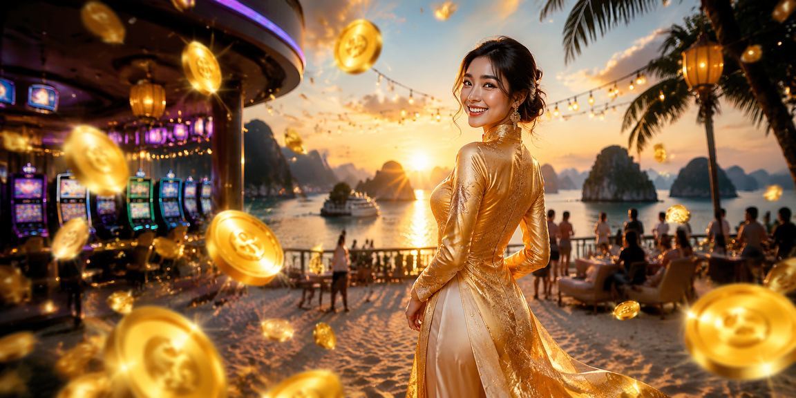 Cược casino tại Hạ Long với phong cách áo dài